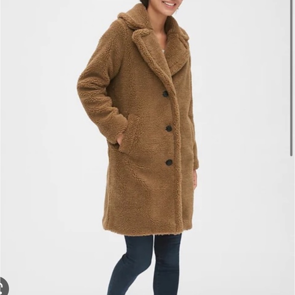 GAP Tan Teddy Coat